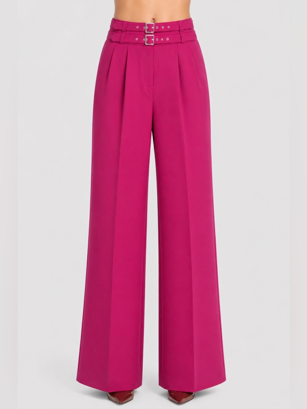 Amanda Uprichard Blythe Magenta Pants